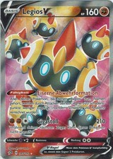 Pokemon Karte SWSH02 Clash der Rebellen Nr. 185/192 Legios V Full Art