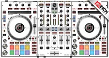 Pioneer DDJ-SX3 Skin - White Black