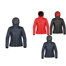 Stormtech Women's Gravity Thermal Shell Afp-1w - Ladies Winter Hooded Jacket
