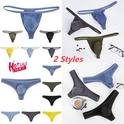 Herren Höschen Slips Dessous Tangas Tangas Unterwäsche Modal Low Rise Tback   