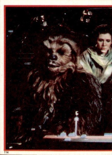 Star Wars ROTJ Trading Card Sticker Album Complete Your Set You Pick 1983 Topps - Bild 223 von 355
