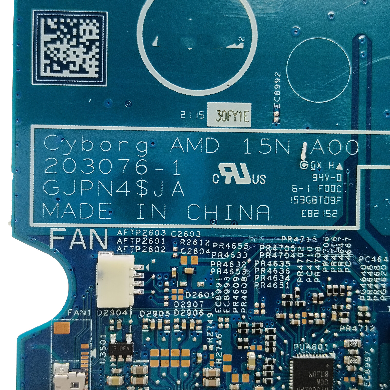 0XCVJH XCVJH For Dell Inspiron 5515 Laptop Motherboard 203076-1 R3 ...