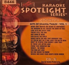 SC8446 SHANIA TWAIN RARE   NEW SOUND CHOICE KARAOKE LOT K