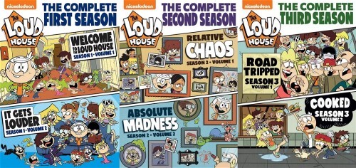 THE LOUD HOUSE TV SERIES COMPLETE SEASONS 1 + 2 + 3 Sealed New DVD
