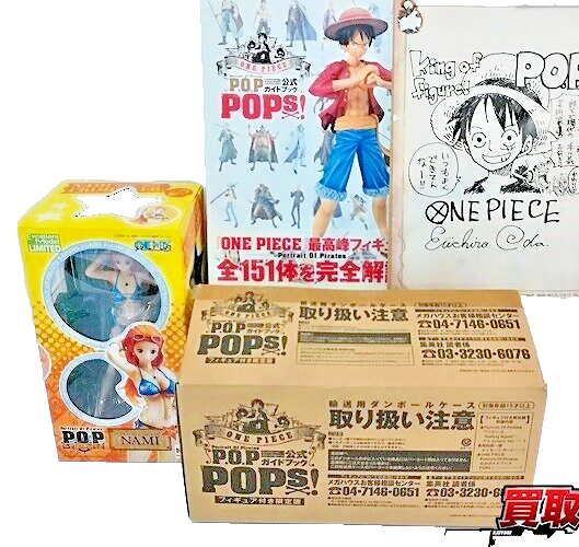 New* Official Guide Book POPs ONE PIECE Sailing Again Nami Crimin