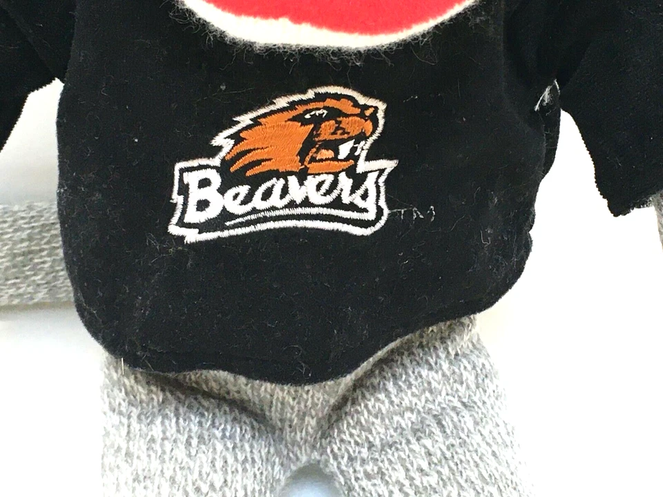 Oregon State Beaver's Football SOCK MONKEY Souvenir 21" de largo Foto 2 de 4