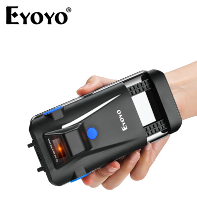 Eyoyo EY-024 Barcode Scanner 1D 2D QR Code USB Back Clamp Handheld Scanner Laser