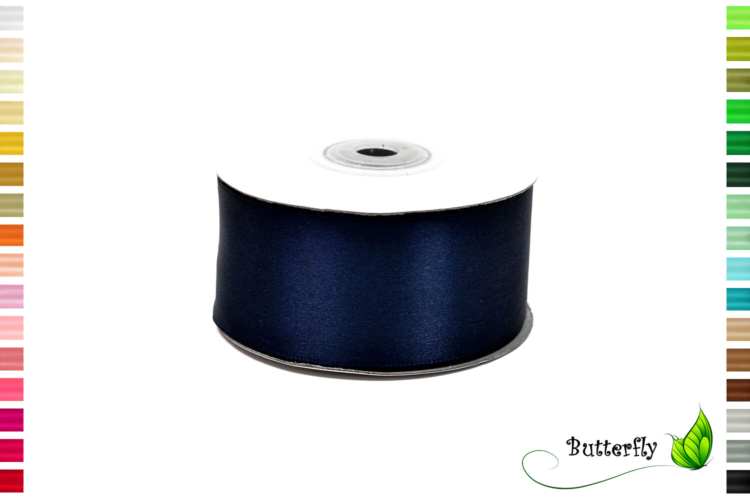 32m Satinband Türkis 38mm - Schleifenband Für Hochzeit & Deko