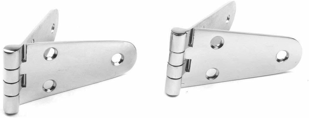 4X Marine Stainless Steel Boat Hinges Folding Heavy Duty Cabinet Hinges