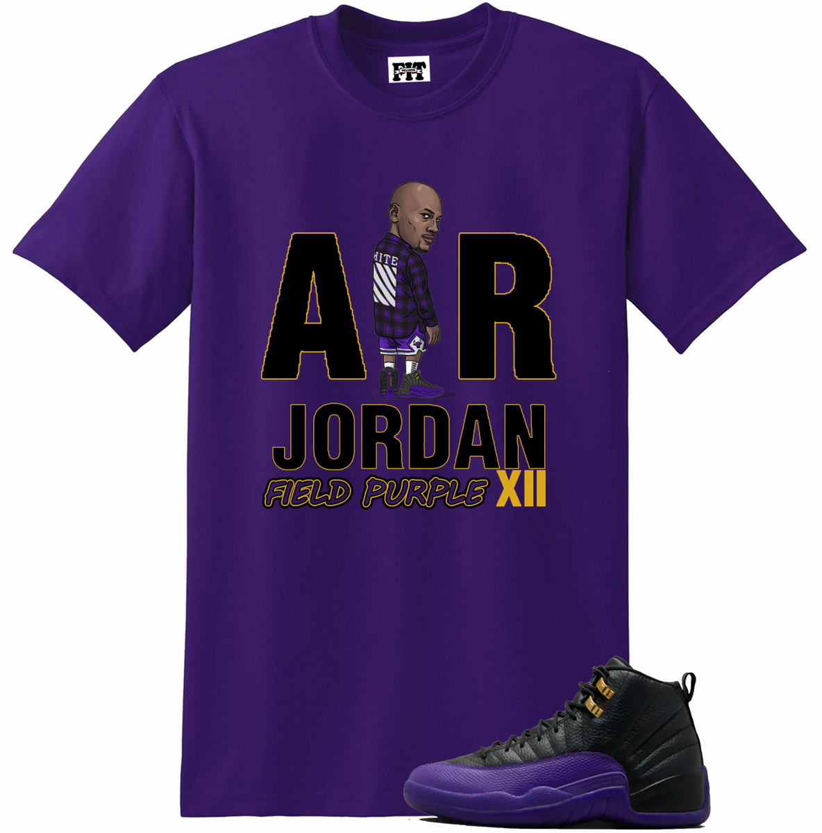 We Will Fit Shirt to match the Jordan 12 Field Purple | eBay