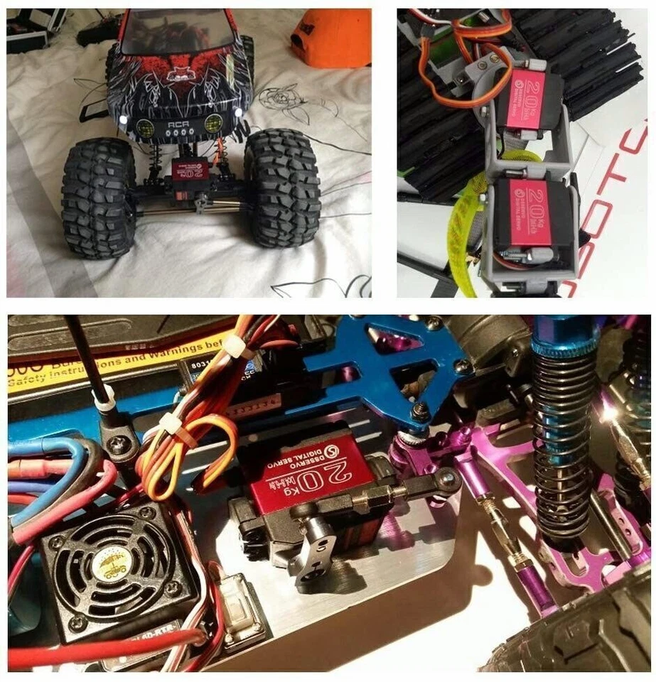 DS3218 20kg Metal Gear High Torque Waterproof Digital Servo DC Motor for RC Car - image 2 of 4