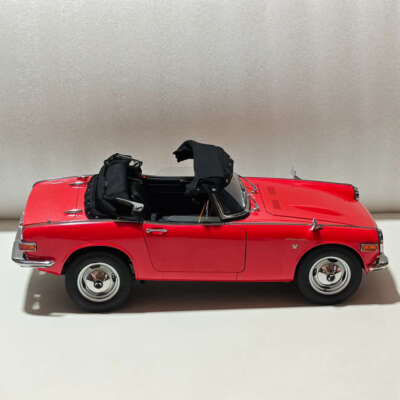 RARE 1/6 G & P S800M Convertible 1969 Diecast Model sound & light edition