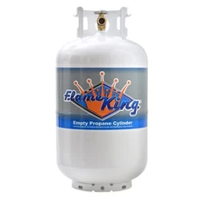 30 lb. Vertical Cylinder Refillable LPG Steel Propane Tank OPD Valve