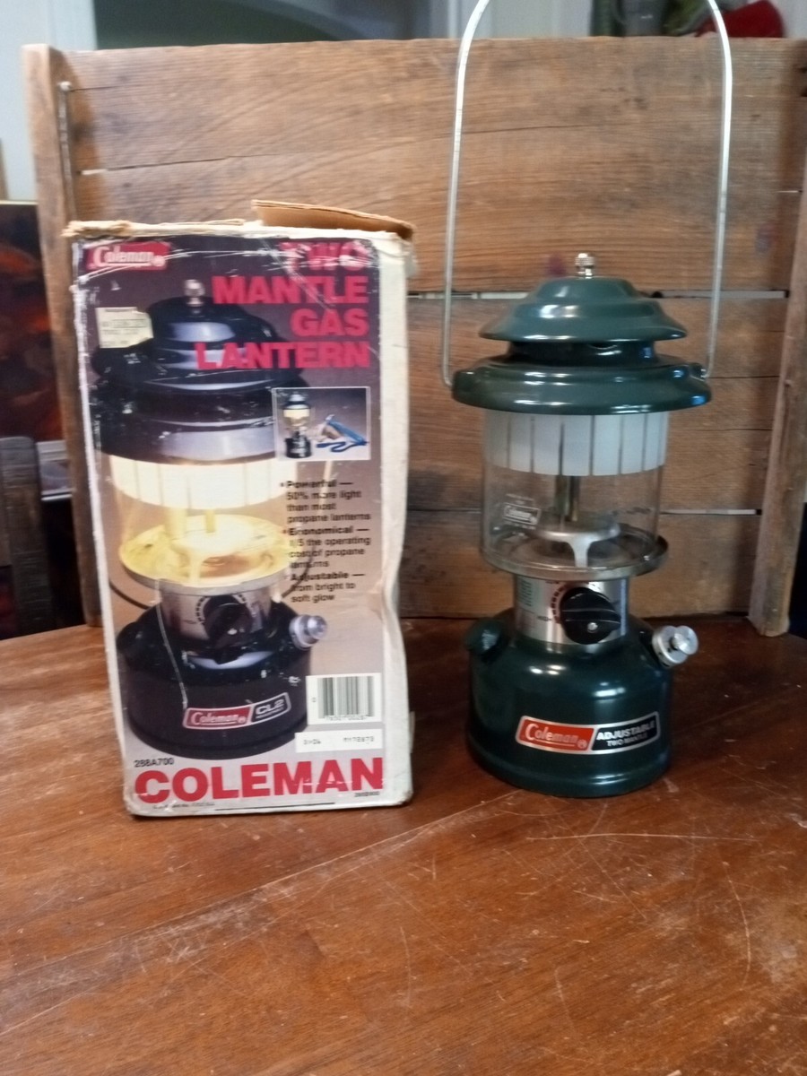 COLEMAN LANTERN MODEL 288 A700 ADJUSTABLE TWO MANTLE VINTAGE | eBay