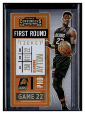 2020-21 Panini Contenders First Round Ticket 141/149 DeAndre Ayton #16! SUNS!