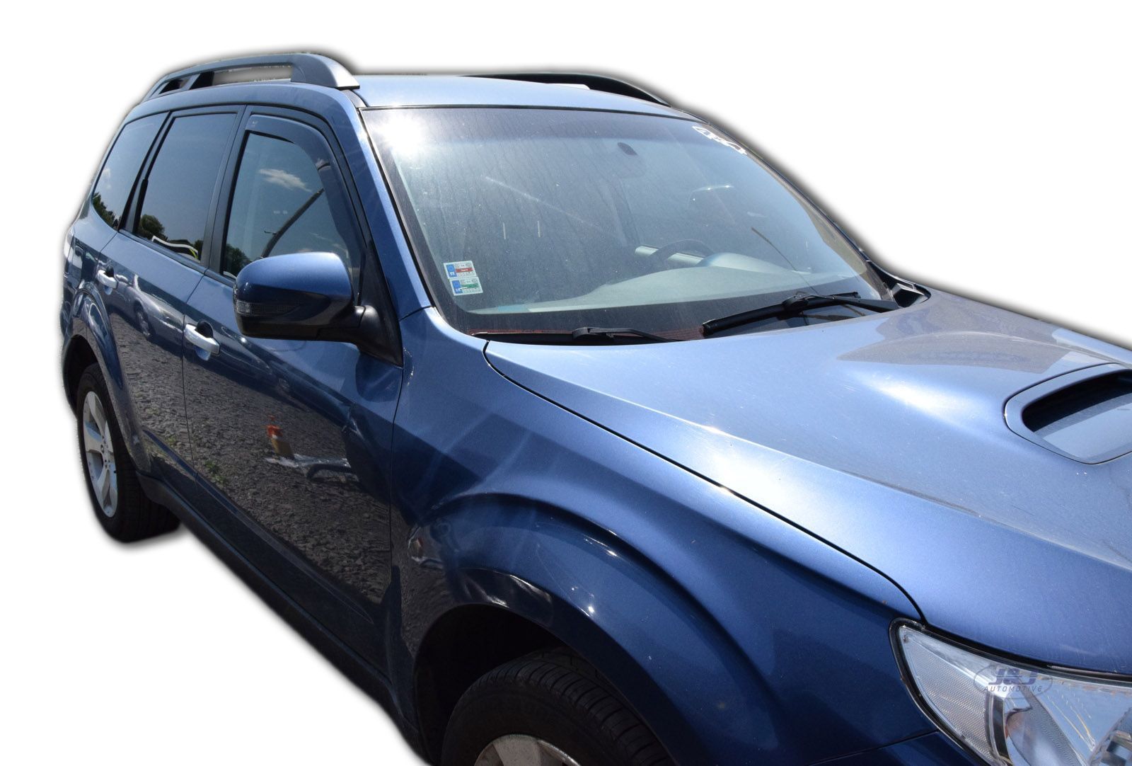 Déflecteurs d'air pour Subaru Forester SH 2008-2013 HEKO teintés en acrylique