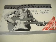 ERIC CLAPTON Slowhand is Double Platinum 1978 RW Oversize Promo Display Ad