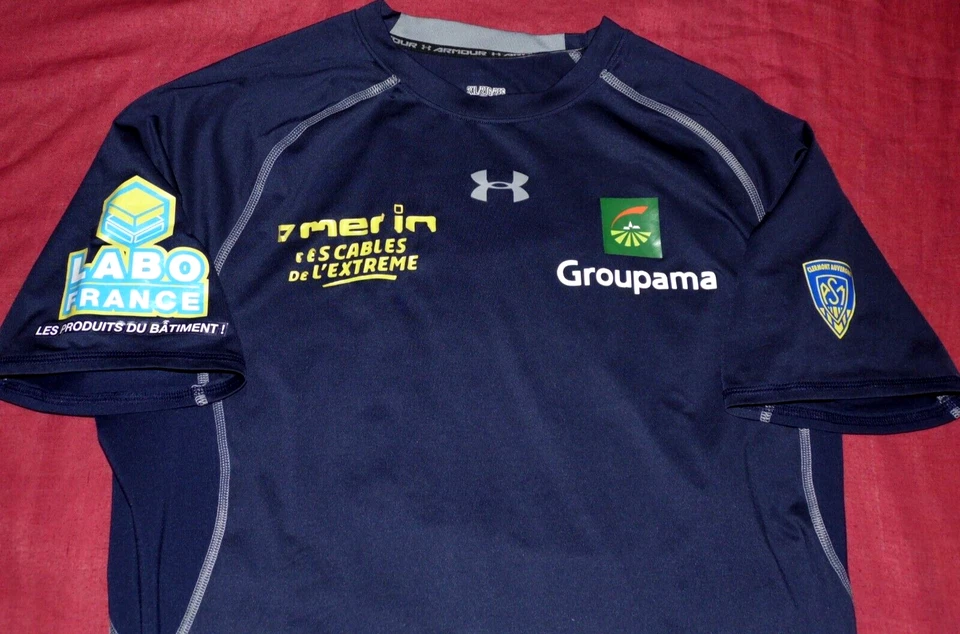 Maillot De Rugby D'Entrainement De L'ASM Clermont Auvergne Taille XXL - Photo 2/4