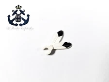 LEGO 1990s Wild Western Indian Clip Plume Feathers White & Black Tip 471p01