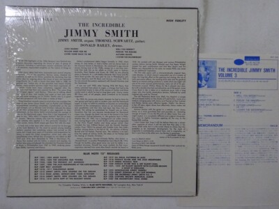Jimmy Smith At The Organ, Volume 3 Blue Note BLP 1525 Japan
