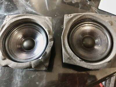 1996-2003 BMW E39 OEM Haes 5.25 inch Front door speakers. 40W | eBay