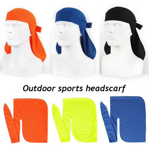 Durag Bandanna Cap Cyclisme Head Wraps Skull Cap Foulards Caps Moto