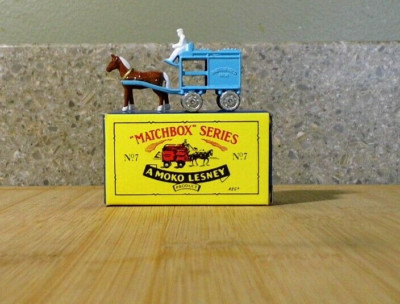 Vintage A Moko Lesney - Matchbox Originals - No. 7 Horse Drawn Milk ...