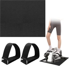 Rainmae Ellipse Leg Exerciser Machine Non-Slip Medium, Gray(15.7*19.6 Inch) 