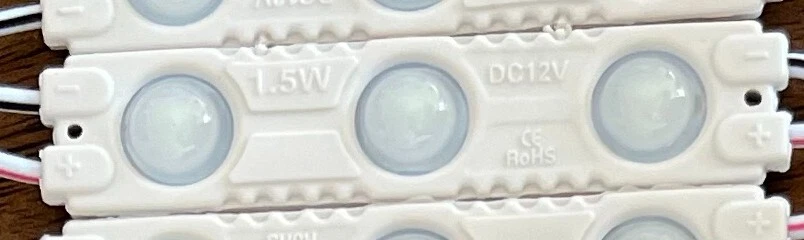 20 x LED Module 3xSMD2835 Wasserdichtes Modul IP65 LED 12V 1,5 Watt/Modul - Bild 4 von 4