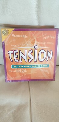 Tension - The Zany Crazy Namensspiel - Familienparty Brettspiel - Cheatwell Spiele
