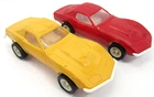 Tonka Corvette Plastic Cars for Car Carrier Hauler Vtg 1970's