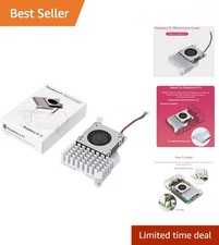 Official Raspberry Pi 5 Active Cooler with Blower Fan  Aluminium Heatsink
