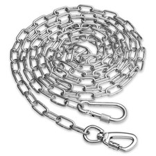 Heavy Duty Dog Chain for Yard-15FT Metal Dog Chain Leash Chew Proof,Long Dog ...
