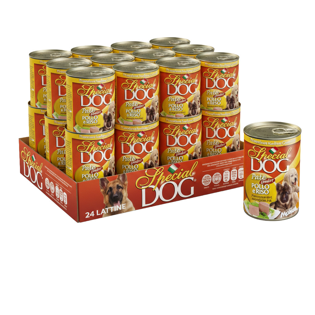 Monge Special Dog Puppy Pollo e Riso 400g x 24 - Offerta Scorta Cuccioli