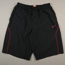 Vintage Y2K Nike Tack Windbreaker Shorts Men's Large Lined Trunks Baggy