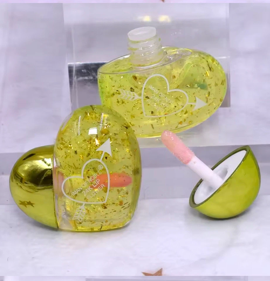 High Quality Color-changing Lip Gloss Heart Glitter Lip Gloss Moisturizing5pcs - Image 2 of 4