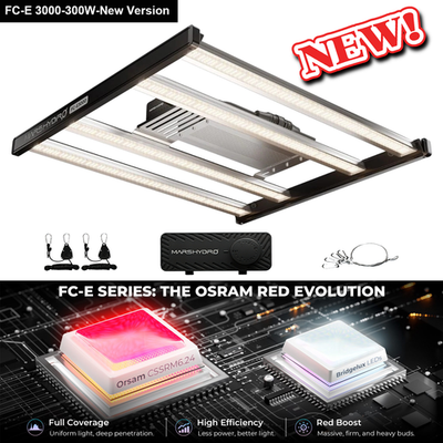 #ad MARS HYDRO FC E3000 LED Grow Light Strip Dimmable Indoor Growing LED Light Bars $169.99