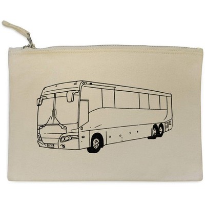 Canvas-Clutch/Accessoire-Tasche ''Holiday Coach'' (CL00038935)