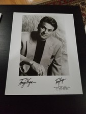 Tony Vega Original Años 90 Promocional Headshot - Memorabilia de Música Salsa - PR