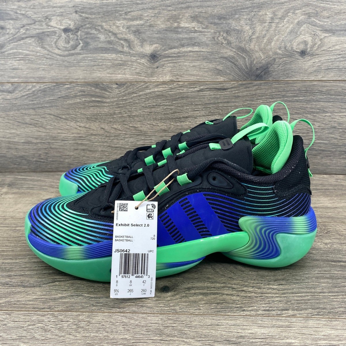 ぱに Adidas Exhibit Select 2.0 Basketball Shoes Women Size 8 Black