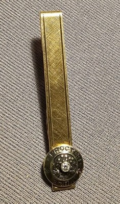 PROCTOR AND GAMBLE 38 Years Service 10k Gold Circle Gold Filled Tie Tack Diamond