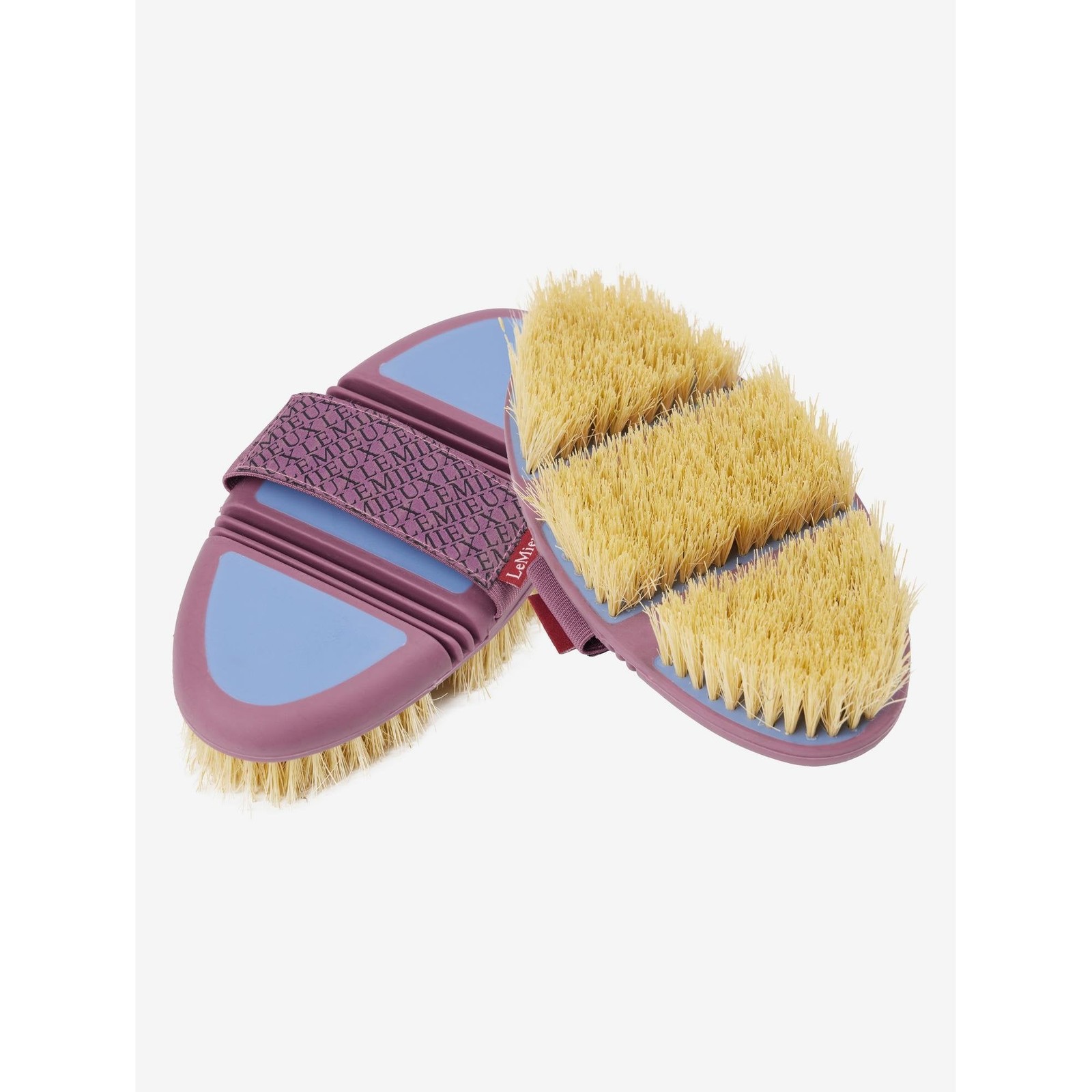 LeMieux Flexi Scrubbing Brush - Powder Blue - One Size - Horse Grooming