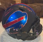Josh Allen Autographed W/2 Inscriptions Full Size Authentic Helmet Beckett COA
