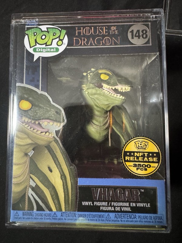 Funko Pop Vhagar #148 Digital Release Limited LE 3,500 PCS Royalty House Of