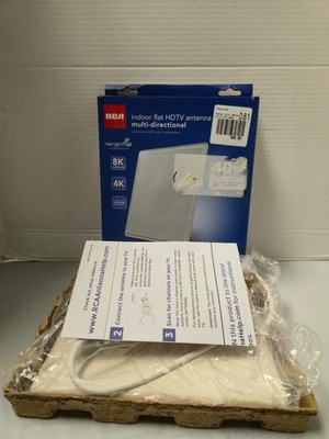 RCA Indoor Flat HDTV Antenna Multi-Directional