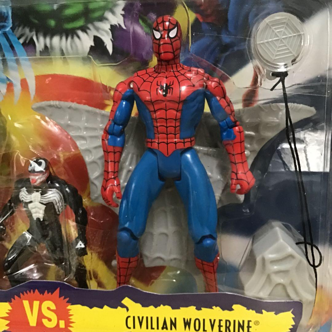 TOYBIZ Marvel Team Up Spider-Man Peter Parker Vs Civilian