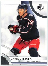 2023-24 SP Hockey #86 David Jiricek Columbus Blue Jackets