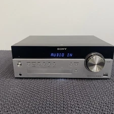 Sony CMT-SBT100 CD Receiver Bluetooth Audio System Tested, No Remote No Speakers