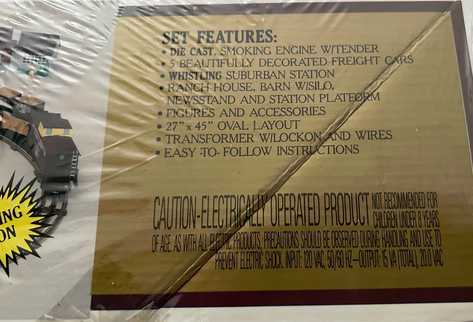 Hershey's 100th Anniversary Limited Edition 7 Unit Train Set 027 Gauge  NEW - Image 4 of 4