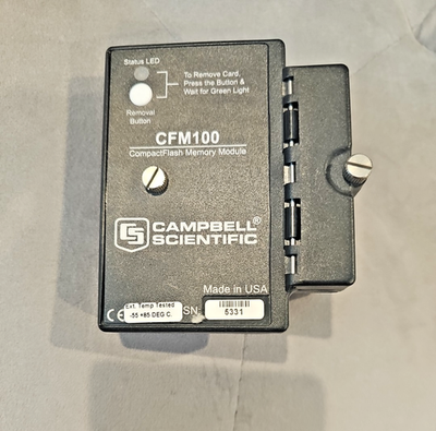 #ad #ad Campbell Scientific CFM100 Compact Flash Module with 2 Gigabyte Memory Card $50.00